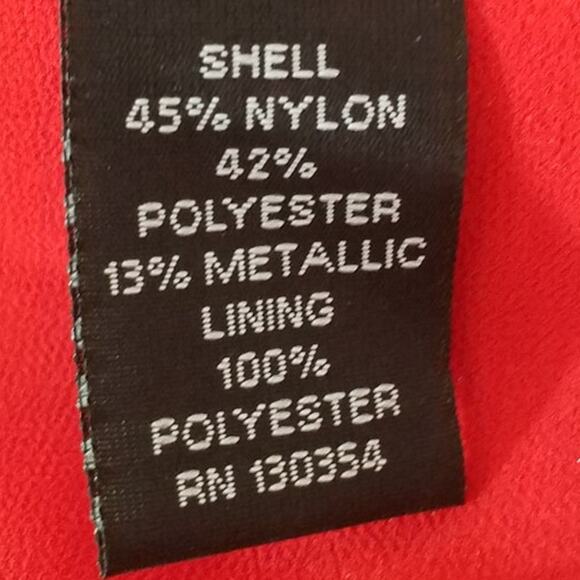 Giambattista Valli for Impulse Womens Sz 12 Leopard Print Metallic Shimmer Dress - Picture 6 of 7